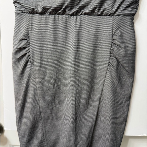 #7 ATHLETA Dress  XSP Navy/White tiny stripes Boat Neck, Sleeveless, Lined - Picture 13 of 15